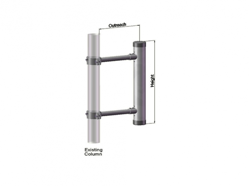 Sign Brackets StandOff Sign Pudsey Diamond