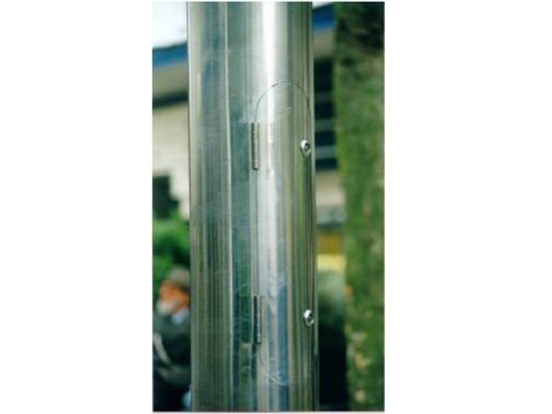 Street lighting road columns 