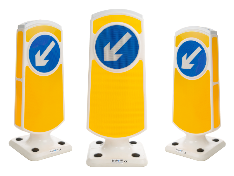 traffic solar bollard