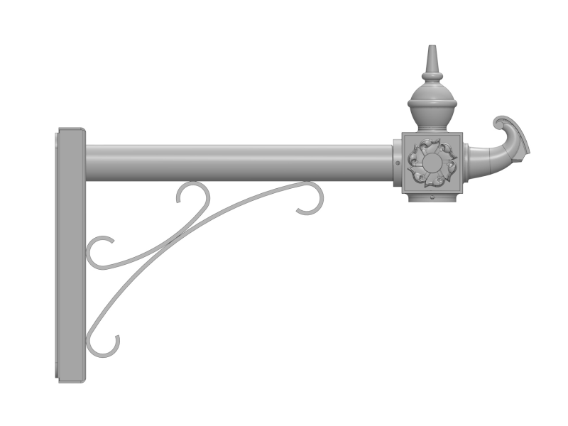 wall mounted decorative bracket